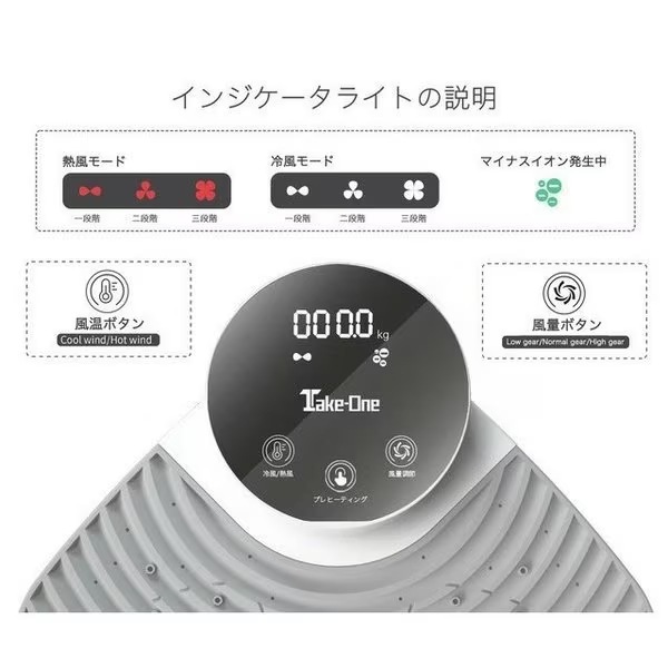 Take-One【体用ドライヤー】Body Dryer plus ボディドライヤー プラス