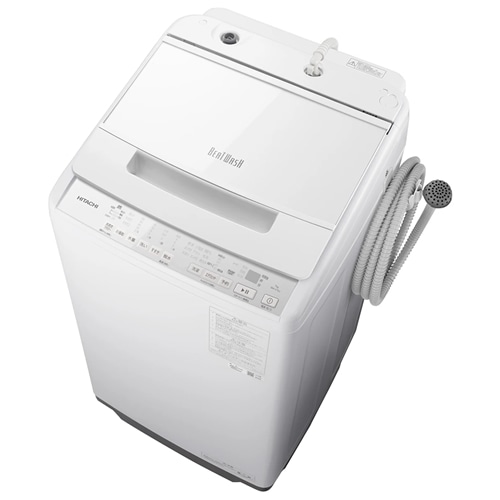 日立【HITACHI】洗濯7kg 全自動洗濯機 ビートウォッシュ ホワイト BW