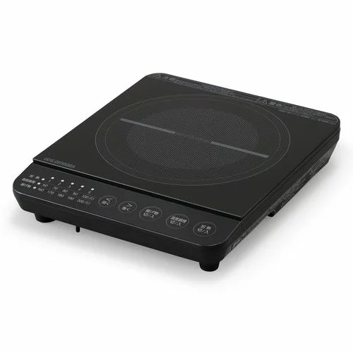 アイリスオーヤマ【IRIS】1口IHコンロ 最大1000W ブラック 火力5段階 