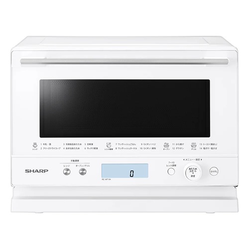 Amazon | シャープ オーブンレンジ PLAINLY ワイドフラット 18L