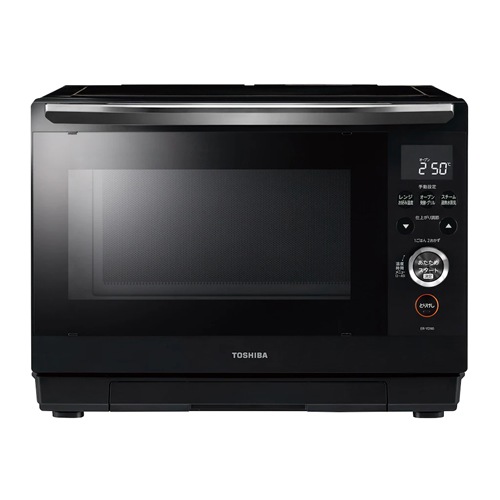 東芝【TOSHIBA】26L 過熱水蒸気オーブンレンジ 石窯ドーム ブラック ER 
