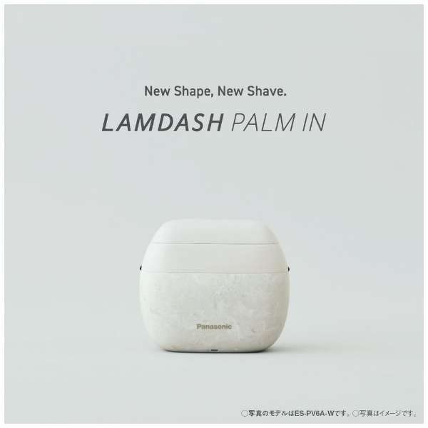 パナソニック【Panasonic】5枚刃 メンズシェーバー LAMDASH PALM IN