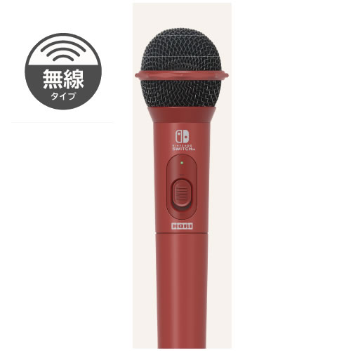 HORI ホリ ワイヤレスカラオケマイク 2本 株式会社 HORI | ワイヤレスカラオケマイク for Nintendo Switch