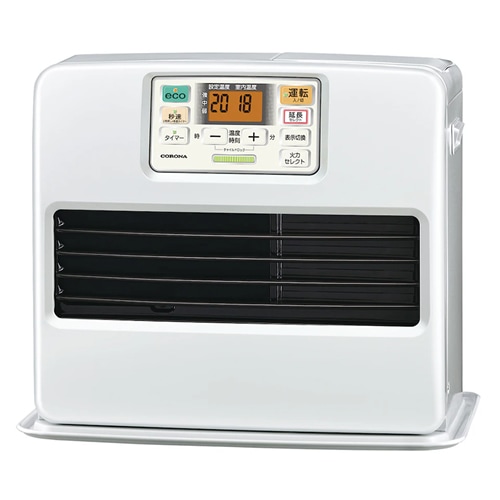 コロナ【CORONA】石油ファンヒーター パールホワイト 木造15畳まで