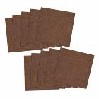 SANKO�ڥڥå����ʡۤ����������� ���奿����ޥå�45��45cm 10���� �֥饦�� ��ߥ����ס�ɽ�̡��롼�׾��� KH-15-BR�ڸ���4mm ����˼�б���