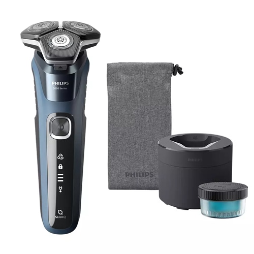 ウェット・ドライ電動シェーバー Shaver 5000 Series エレクトリックブルー S5889-60 PHILIPS (フィリップス) フィリップスPHILIPSウェット＆ドライ電動シェーバー 5000シリーズ