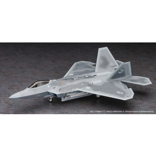 エースコンバット　プラモデル　ハセガワF-22 メビウス1&Su-33黄色13 ハセガワ【プラモデル】1／48 エースコンバット7スカイズ・アンノウン
