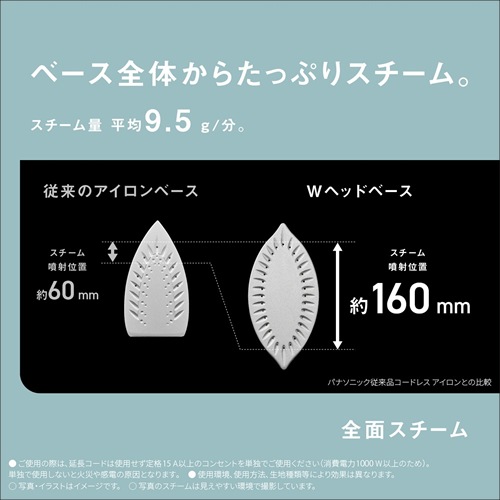 概要 コードレススチームアイロン NI-WL408 | アイロン・衣類