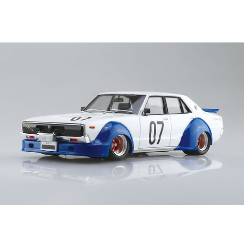 アオシマ【車プラモデル】1／24 ワークスの鷹 No.5 ケンメリ4Dr