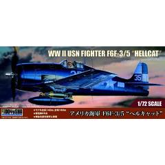 童友社【戦闘機プラモデル】1／72 アメリカ海軍 F6F-3／5