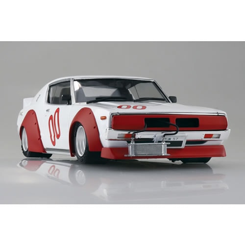 アオシマ【車プラモデル】1／24 ワークスの鷹 No．7 ケンメリ