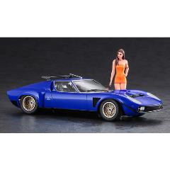 ランボルギーニイオタ　1/54スケール 1/24 ランボルギーニ イオタ SVR w/イタリアンガールズ