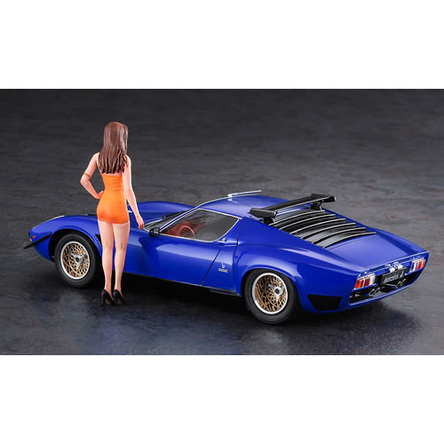 ハセガワ【車プラモデル】1／24 ランボルギーニ イオタ SVR w