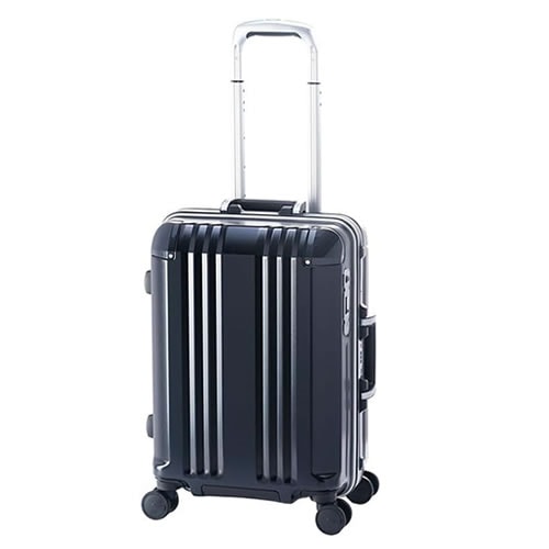 アジア・ラゲージ【国内線機内持ち込みサイズ】デカかるEdge フレームタイプ（マットブラック） 重さ約3.2kg 容量35L ALI-070R-18-BK【3〜4泊目安】 アジア・ラゲージ【国内線機内持ち込みサイズ】デカかるEdge フレーム