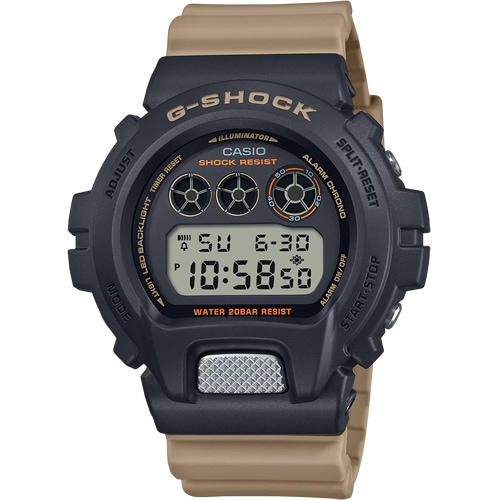 カシオ【国内正規品】CASIO G-SHOCK デジタル腕時計 ブラック×カーキ