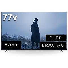 ���ˡ�����������������Բġ�77V�� 4Kͭ��EL�ƥ�� BRAVIA 8��XR80���꡼���� �֥�ӥ�8 SONY K-77XR80��Google TV��ܡ�2024ǯ��ǥ�