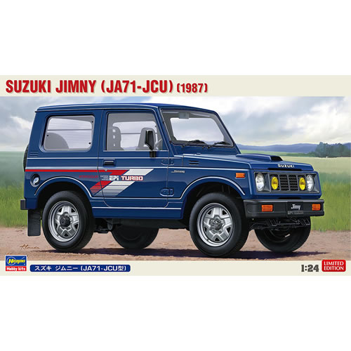スズキ　ジムニー　JB64 SUZUKI Jimny　プラモデル　　1/24 ハセガワ【車プラモデル】1／24 スズキ ジムニー （JA71-JCU型） H