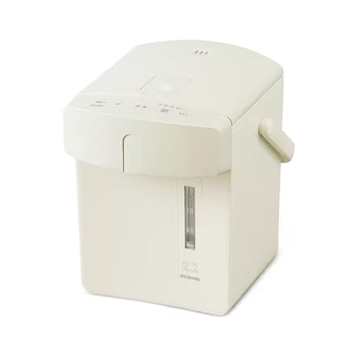 アイリスオーヤマ【IRIS】ジャーポット 2.2L マイコン式 アイボリー