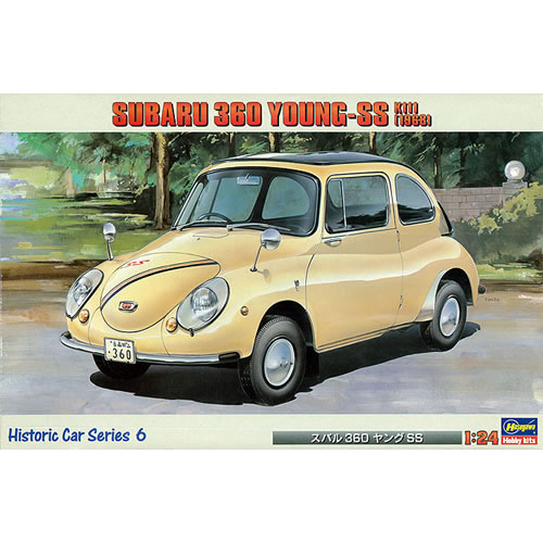 ハセガワ【車プラモデル】1／24 スバル 360 ヤング SS “1968” H