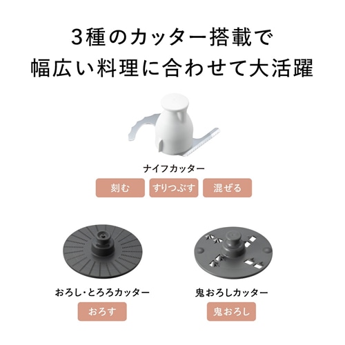 美品　パナソニック　フードプロセッサー　リコール対応済　ブラシ欠品2022年製 Amazon | パナソニック フードプロセッサー 1台7役(きざむ・する