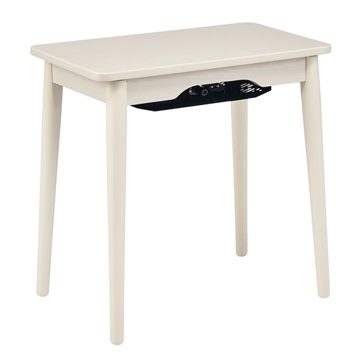 美品　YUASA ソファサイドテーブルこたつ ラテ530F(WW) ユアサ【ユアサプライムス】ちいさなこたつテーブル ソファサイド