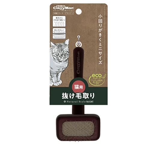 ドギーマンハヤシ【ペット用品】NSC 木製スリッカーブラシミニ P
