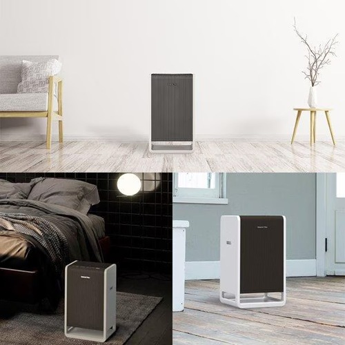 ダイニチ【Dainichi】ハイブリッド式空気清浄機 ホワイト×ブラウン