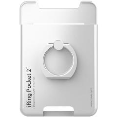AAUXX�ڥ��ޥ��ѥ��������꡼�ۥ��ޥ� ���֥�å���ɻߥ�� iRing Pocket2 Pearl White IK2-PW