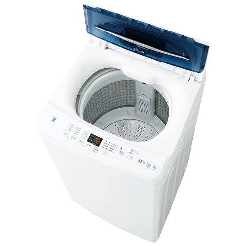 ハイアール【Haier】5.5kg 全自動洗濯機 ホワイト 洗濯5.5kg