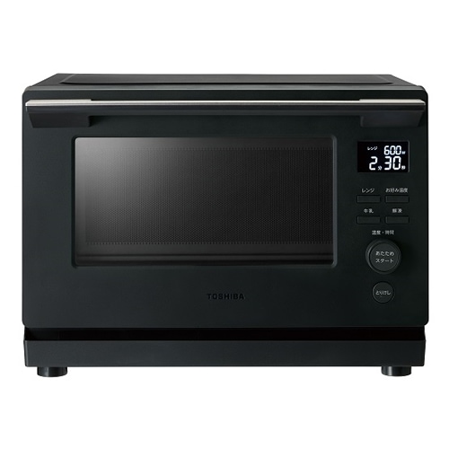 東芝【TOSHIBA】単機能レンジ 23L ブラック プレミアムモデル 1000W 