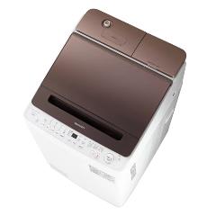 配送設置まで/シャープ2022年/大容量8㎏/分解洗浄商品 シャープ【SHARP】タテ型全自動洗濯機 ダークブラウン 洗濯11kg 穴なし