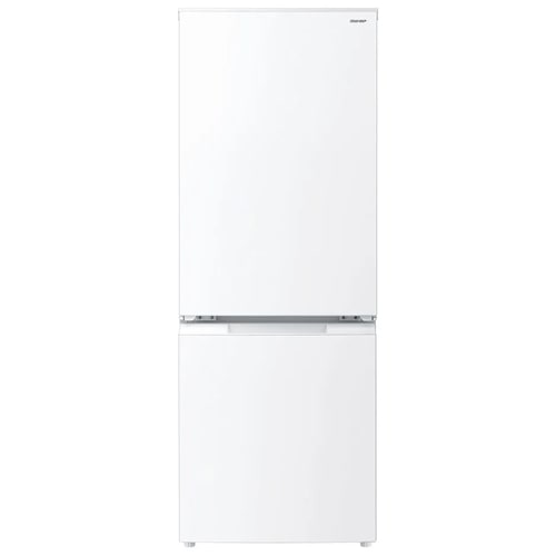 シャープ【SHARP】179L 2ドア冷蔵庫 マットホワイト つけかえどっちも 
