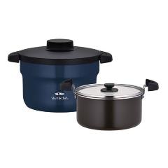 �����⥹��THERMOS��2.8L .�����ݲ�Ĵ���亮��ȥ륷���� �ͥ��ӡ� KBJ-3002-NVY��IH���������б���