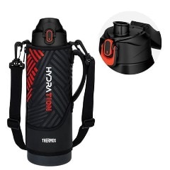 �����⥹��THERMOS�ۿ�����Ǯ���ݡ��ĥܥȥ� �֥�å������ 1.5L �ݡ��������ȥ�å��դ� ���� ���� FJS-1500F-BKOR�ڥ�󥿥å������ץ��
