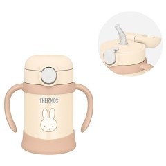 �����⥹��THERMOS�ۤޤۤ��Ӥ�Υ٥ӡ����ȥ����ޥ� ���꡼�� 0.25L �ߥåե��� �٥ӡ����� FJT-250B-CRM�ڥ��ڥ����ȥ������å��դ���