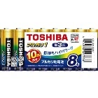 ��ǡ�TOSHIBA�ۥ��륫��1 ���륫�괥���� ñ3�� 1�ѥå�8������ �ޤȤ�ѥå� 10ǯĹ����¸ LR6AN-8MP���ɺ����� �ɺ���������