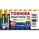 ��ǡ�TOSHIBA�ۥ��륫��1 ���륫�괥���� ñ4�� 1�ѥå�8������ �ޤȤ�ѥå� 10ǯĹ����¸ LR03AN-8MP���ɺ����� �ɺ���������