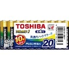 ��ǡ�TOSHIBA�ۥ��륫��1 ���륫�괥���� ñ4�� 1�ѥå�20������ �ޤȤ�ѥå� 10ǯĹ����¸ LR03AN-20MP���ɺ����� �ɺ���������