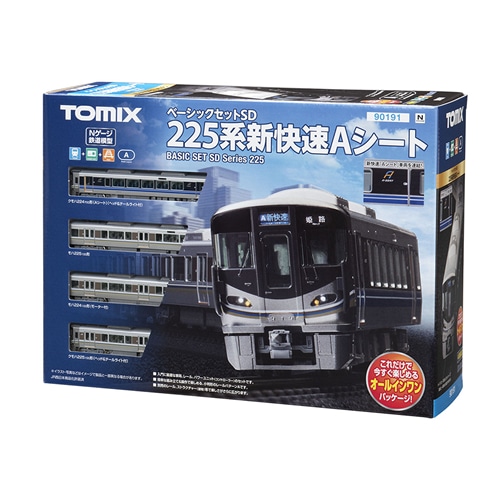 トミックス【TOMIX】ベーシックセット SD 225系新快速Aシート 鉄道模型