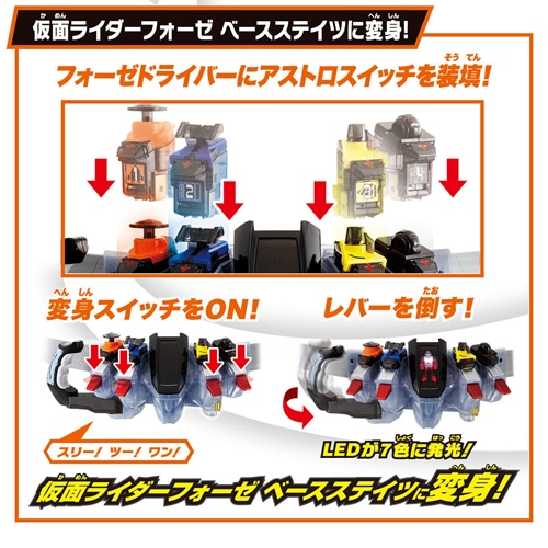 仮面ライダーフォーゼ 変身セット バンダイ【仮面ライダーフォーゼ】SUPER BEST 変身ベルト DXフォーゼ