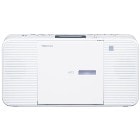 ��ǡ�TOSHIBA��CD�饸�� �ۥ磻�� �磻��FM�б� ��⥳���դ� TY-C301-W��MP3�����б���