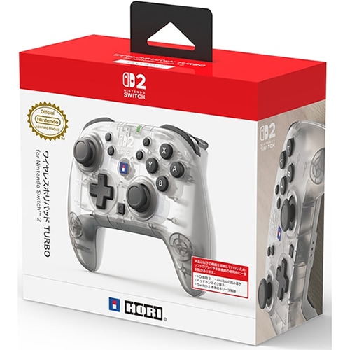 ホリ【ゲーム周辺機器】Switch2対応 ワイヤレスホリパッド TURBO for 