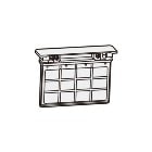 ���㡼�ס��佤���ʡ��������� ����ե��륿��(��) ES-12P1-WL��ES-12P1-WR�б� 210-337-0550�ڥ᡼���������ʡ�SHARP