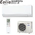 �ѥʥ��˥å���2026ǯ��ǥ��2.8k �롼�२������ Eolia�ʥ����ꥢ�� C���꡼�� ���ꥹ����ۥ磻�� ñ��100V CS-C286D-W�ڤ����10���ѡ�
