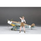 �ե�����⡼��ɡڥץ��ǥ��������ȥ� 1/35 Rosa(������) w/1/72�������� Bf109 F-4 trop H-4536318880080�ڥץ饹���å�����Ω�ե����奢��ǥ륷�꡼����