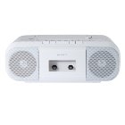 ��ǡ�TOSHIBA��CD�饸�������åȥ쥳������ �ۥ磻�� �����ä��굡ǽ �磻��FM CD�饸���� AX-KCR60-W�ڹ���ϥ��ԡ�������ܡ�