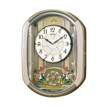 セイコー【SEIKO】電波からくり掛け時計Wave Symphony RE567G【RE-567G】