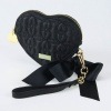 deux lux デュラックス Love Drops ラブドロップス ハート型ポーチ DL1010-13 Black ブラック