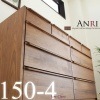 タンス チェスト 完成品 ローチェスト 150cm (開梱設置無料)