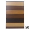 ハイチェスト チェスト たんす 幅80cm 完成品 大容量 衣類収納 日本製 大川家具 北欧ミッドセンチュリー